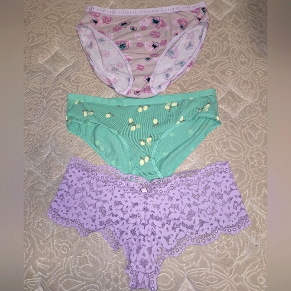 A bundle of 3 pairs of Victoria Secrets panties in a size XL. - Picture 1 of 11